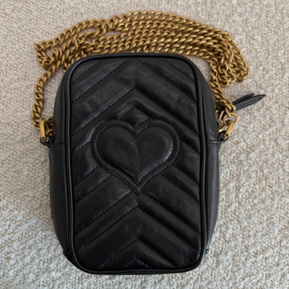 Authentic Pre-Owned Gucci Marmont Black Bag - Picture 3 of 13